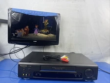 Panasonic PV-7665S 4 Head Hi-Fi VCR Video Cassette Recorder VHS Tape Player