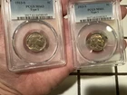1913-S T-1 PCGS MS- 63 And MS-64 Buffalo Nickels