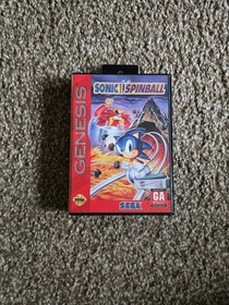 Sonic the Hedgehog Spinball (Sega Genesis, 1993) 100% Complete CIB - Pinball