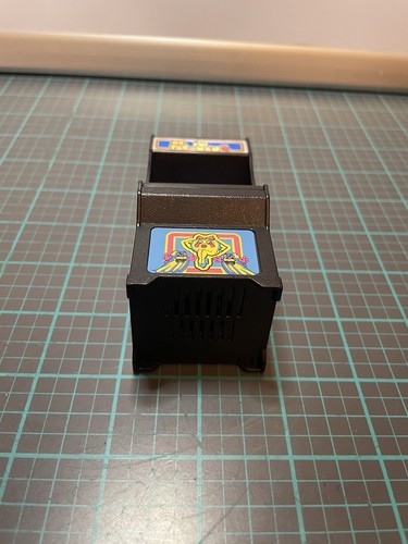 MS PAC MAN Tiny Arcade Game World's Smallest Miniature Keychain Tested Works - Bild 4 von 10