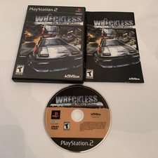 Wreckless Yakuza Missions (Sony Playstation 2 PS2) Complete See Pics & Store