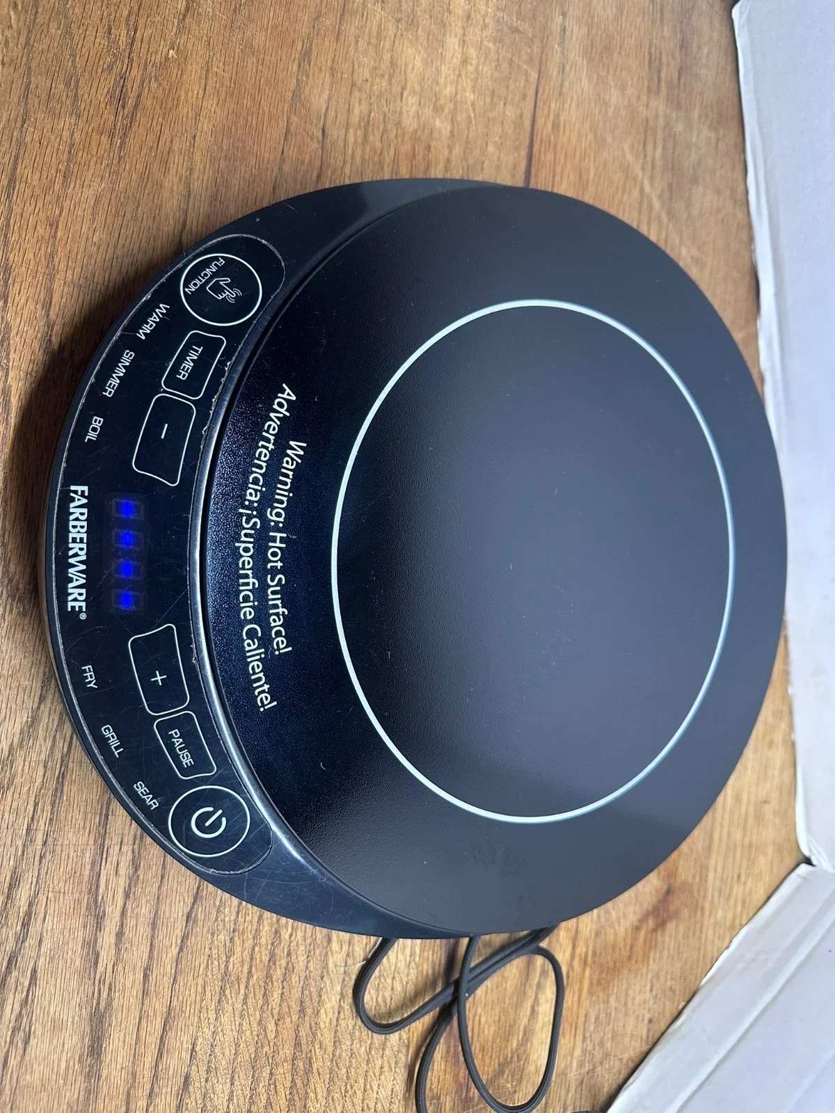 FARBERWARE MODEL: MC-STW1316 induction cooker