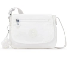 Kipling Women's Sabian Crossbody Mini Bag White Adjustable Strap