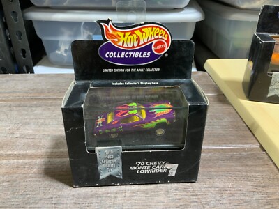 【未開封】Hot Wheels 70 CHEVY MONTE CARLO HOT WHEELS COLLECTIBLES '70 CHEVY MONTE CARLO LOWRIDER | eBay