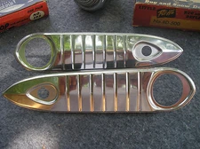 NEW REPLACEMENT PAIR OF DOOR HANDLE GUARDS FOR THE 49 50 51 52 53 54 CHEVROLET !