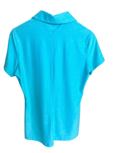Under Armour Women’s Athletic Shirt S Fitted Heat Gear Golf Tennis Sports Polo - Picture 4 of 5