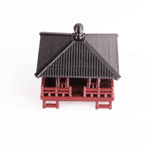 Chinese Ancient Building Pavilion Model Scene Plastic Aquarium Bonsai Toys - Picture 7 of 7