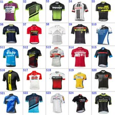 Maglia ciclismo uomo squadra ciclismo manica corta jersey bici jersey