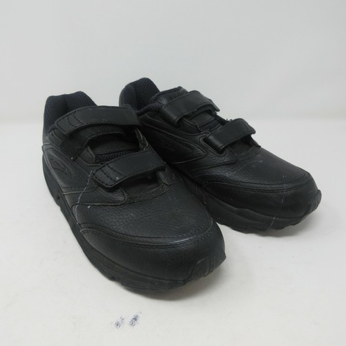 Brooks Walking Shoes Black No Lace 