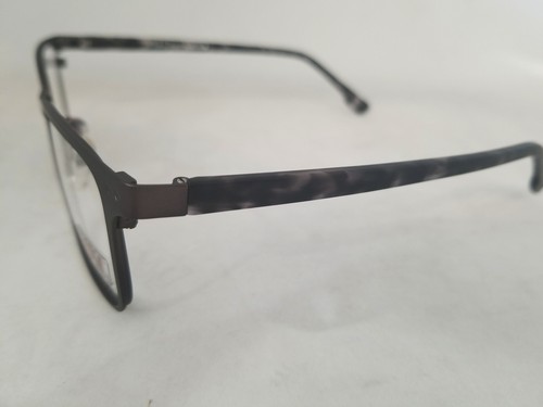 XXL Jetter eyeglasses Frame Gunmetal w/ Polarized Gray Clip on 56mm MEN - Picture 5 of 5