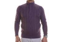 Club Room Sweater, Quarter-zip Super Fin Purple Size S on sale Club Room Sweater, Quarter-zip Super Fin Purple Size S on sale