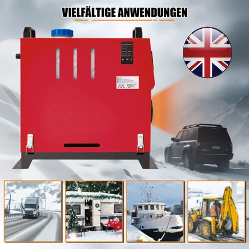 12V 8KW Diesel Air Heater Van Air Motorhome Night Parking for Caravan Camper NEW