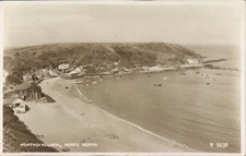 UK Gwynedd Morfa Nefyn Porthdi Nllaen RPPC 1938