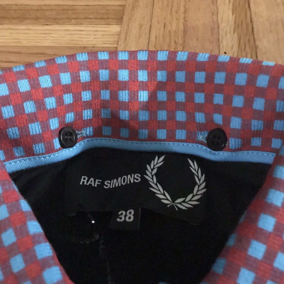 RAF SIMONS × FRED PERRY ポロシャツ 38 Fred Perry x Raf Simons Polo Shirt Size 38 (Small) | eBay