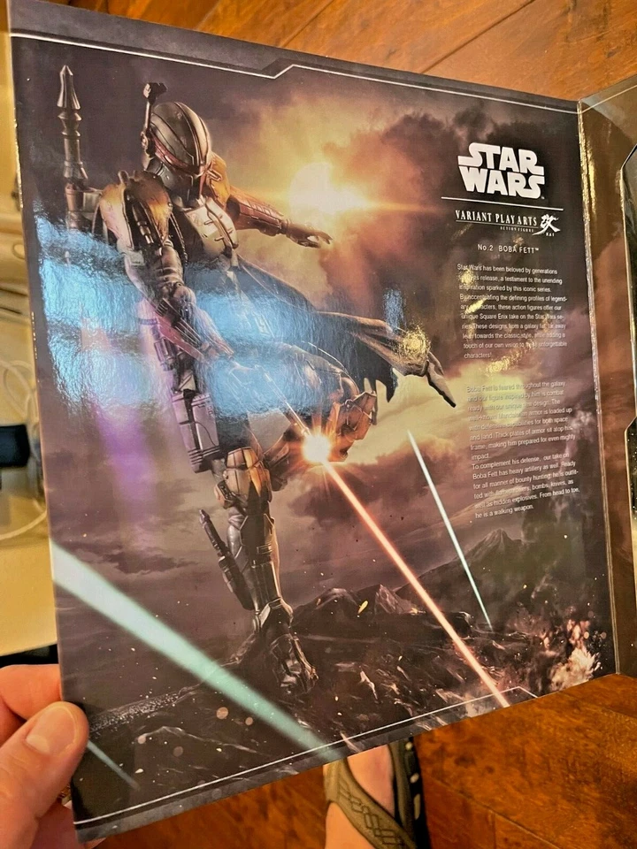 SQUARE ENIX STAR WARS PLAY ARTS VARIANTE KAI DE SEGUNDA MANO BOBA FETT. ENVÍO GRATIS Foto 4 de 4