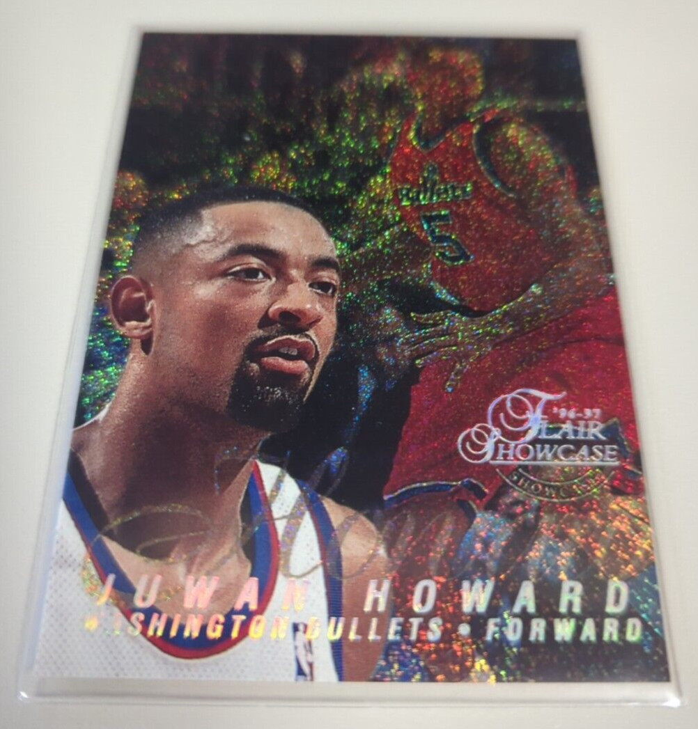 1996-97 Flair Showcase - Juwan Howard # 5 -  Row 0