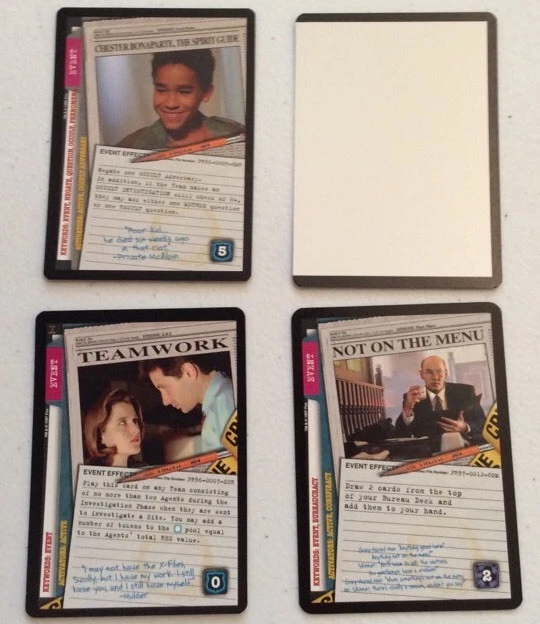 X-Files CCG 24 Card Promo Set - Image 4 of 4