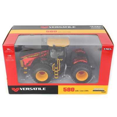 ERTL - Chrome Red Tractor - Prestige Edition - VERSATILE 580 with Tire...