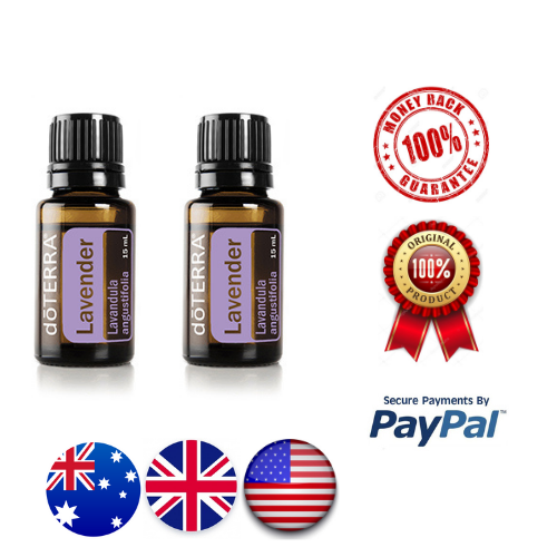 doTERRA Lavender エッセンシャルオイル 福々しい 15mL 2本セット 