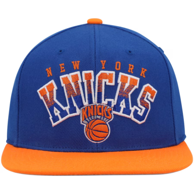 NBA New York Knicks Mitchell and Ness Snapback Cap Hat Gradient