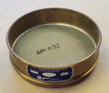 8" GILSON 560UM STANDARD TESTING SIEVE