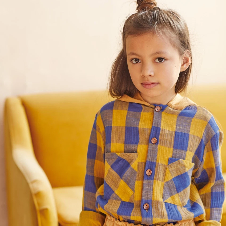 KATIA FABRICS - MOUSSELINE VICHY - Stoff - Herbst/Winter - (18,00€/1m) - Bild 4 von 4