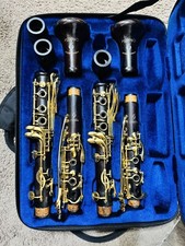 Backun MOBA Cocobolo clarinet Set with Gold-plated Keys