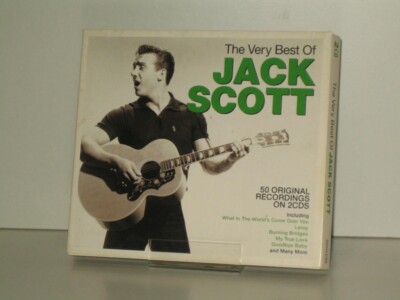 2 CD Jack Scott:  The Very Best Of Jack Scott  (2016 One Day Music UK)