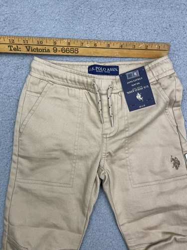 U.S. Polo Assn Kids Pants XS 4/5 Blue beige - Picture 4 of 24