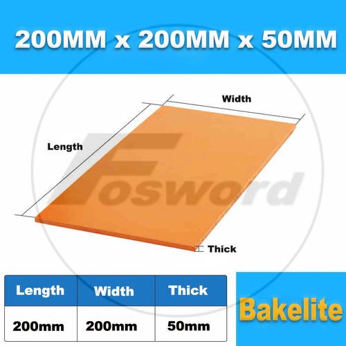 Bakelite Phenolic Resin Sheet Plate CNC Insulation Electrical Board 1-50mm Thick - Picture 119 of 187