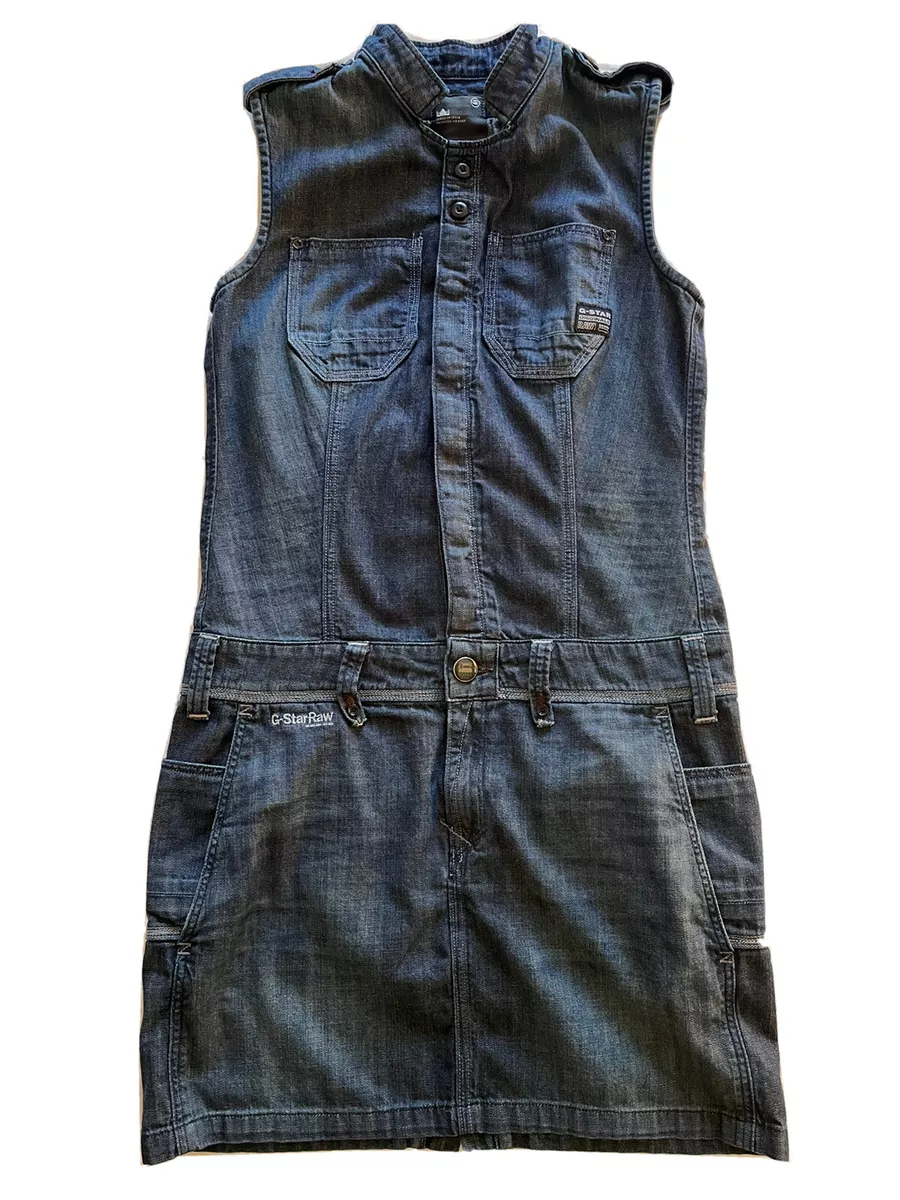 G STAR Denim Dress Size S