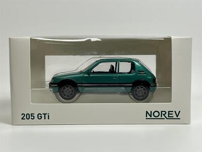 Peugeot 205 GTI 1992 Green 1:43 Scale Norev 471717 | eBay
