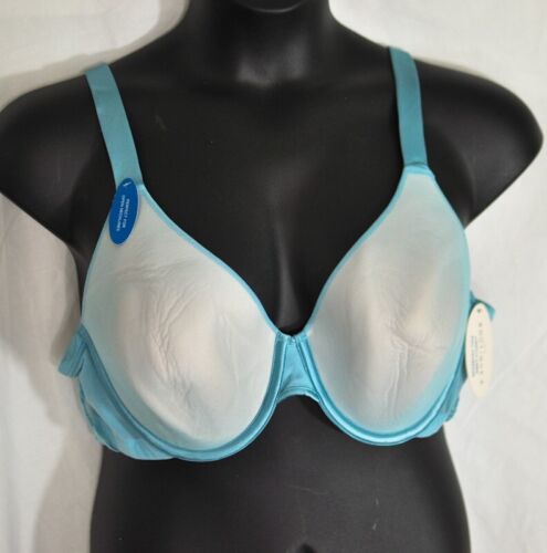 women's boutique light blue full figure bra size 42C lightly lined underwire - Picture 1 of 7
