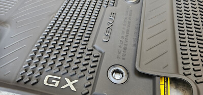 Genuine 2024 Lexus GX550 All Weather Mats Liners Set Front & Rear