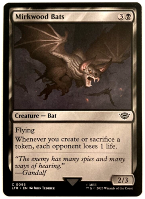 MTG Mirkwood Bats The Lord of the Rings: Tales of Middle-earth 0095, NM! | eBay MTG Mirkwood Bats The Lord of the Rings: Tales of Middle-earth 0095, NM! | eBay