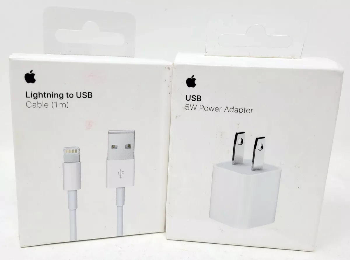 Chargeur secteur 5W d'origine Apple avec packaging