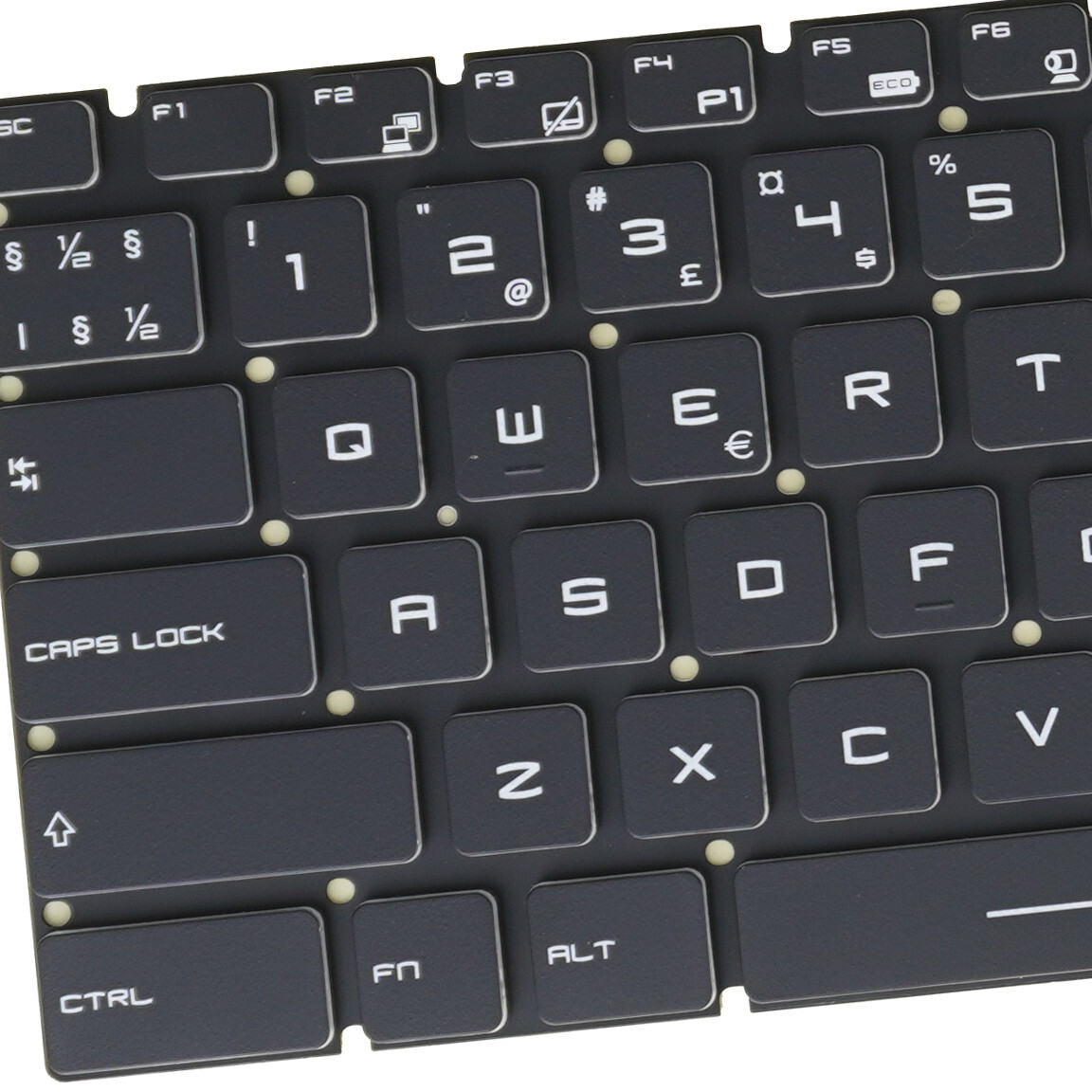 Nordic ND Keyboard For MSI Alpha 17 A4DEK, Bravo 17 A4DDK, Per-Key