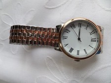 Womens Dress Watch Anko Dial Gold Look Needs Battery