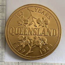 1984 Queensland Birkdale  State School  Redlands UNC Medal (Rx1180583/64)