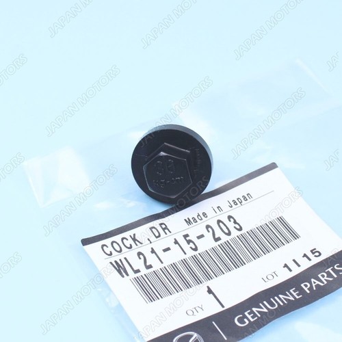 WL21-15-203 New Genuine OEM Mazda 6 CX-7 CX-9 Engine Coolant Radiator Drain Plug - Picture 5 of 8