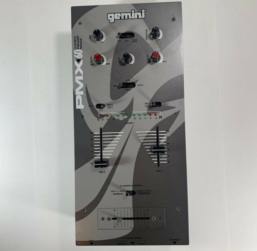 Gemini PMX 60 Stereo Preamp Mixer pmx60 