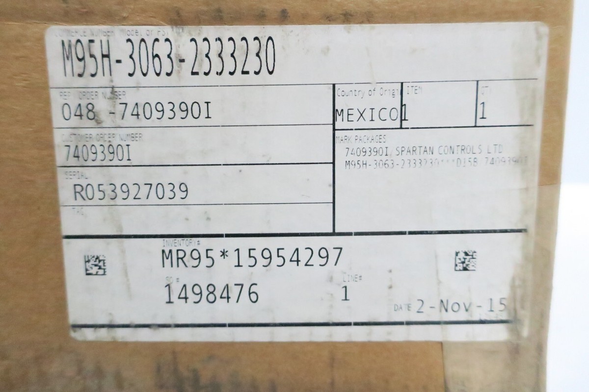Fisher MR95H M95H-3063-2333230 Threaded Pressure Regulator Fisher MR95H M95H-3063-2333230 Threaded Pressure Regulator