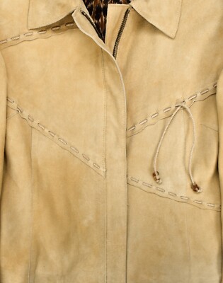 Vintage DOLCE GABBANA D&G Suede Lace Up Western Jacket Vintage DOLCE GABBANA D&G Suede Lace Up Western Jacket