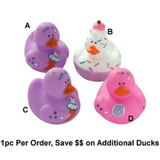 Sweet Treats Rubber Duckies Ducks - Choose Style - Jeep Ducking - US Shipper