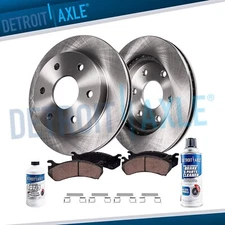 Front Brake Rotors & Ceramic Pads for 2006 2007 2008 2009 Relay Terraza Uplander