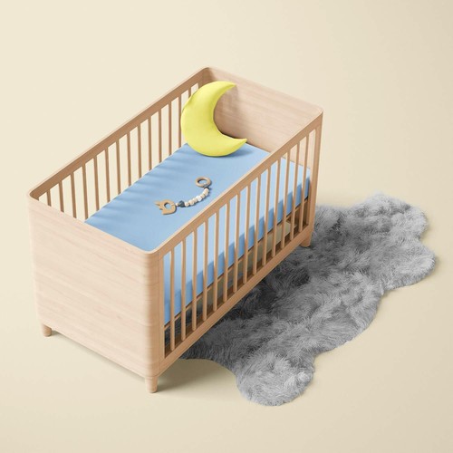 Supersoft 100%Cotton,Moses Basket/Travel Cot/Next2Me Crib/ Cot Bed Fitted sheet. - Picture 3 of 37