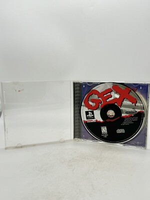 Gex PS1 (Sony PlayStation 1, 1996) No Manual Tested Working
