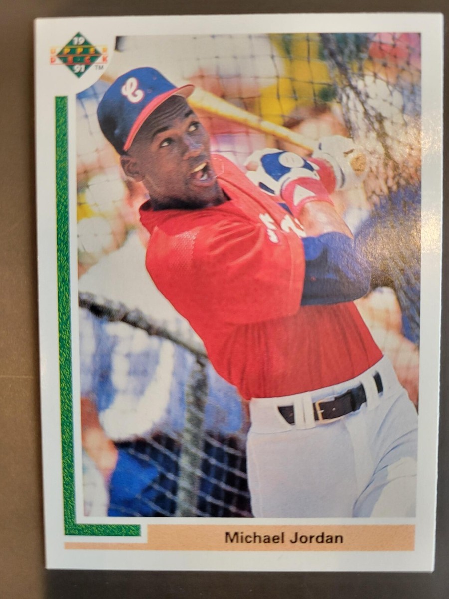 1991 Upper Deck Baseball Michael Jordan Rookie- Card # SP1