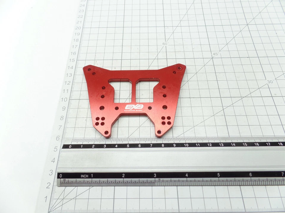 ARRMA Kraton Extreme Bash EXB ARA320580 Dämpferbrücke Hinten Alu CNC 7075 T6 AR1 - Bild 2 von 2