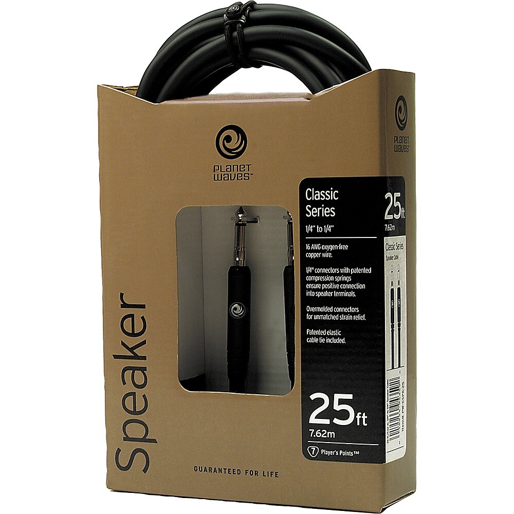Акустический кабель серии DAddario Planet Waves Classic длиной 50 футов.